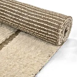 Ryijymatot - Kiberg Hand Woven Wool Shaggy (kerma)