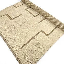 Ryijymatot - Kiberg Hand Woven Wool Shaggy (kerma)