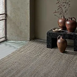 Villamatto - Larkana (beige/musta)