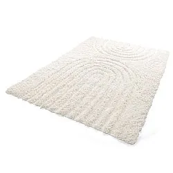 Ryijymatot - Lindos Natural Cotton Shaggy (valkoinen)