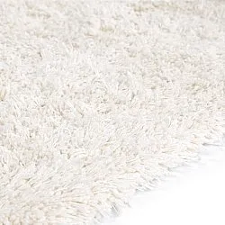 Ryijymatot - Lindos Natural Cotton Shaggy (valkoinen)
