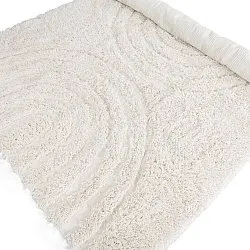 Ryijymatot - Lindos Natural Cotton Shaggy (valkoinen)