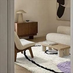 Ryijymatot - Naousa Natural Cotton Shaggy (multi)