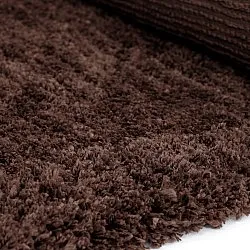 Ryijymatot - Molyvos Natural Cotton Shaggy (ruskea)