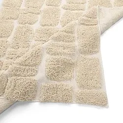 Ryijymatot - Otranto Natural Cotton Shaggy (luonnonvalkoinen)