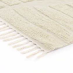 Ryijymatot - Rani Natural Cotton Shaggy (beige)