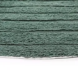 Pyöreät matot - Rani Natural Cotton Shaggy (vihreä)