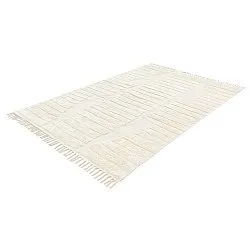 Ryijymatot - Rani Natural Cotton Shaggy (luonnonvalkoinen)