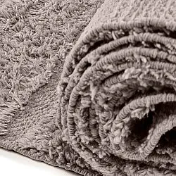 Ryijymatot - Rani Natural Cotton Shaggy (taupe)