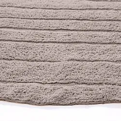 Pyöreät matot - Rani Natural Cotton Shaggy (taupe)