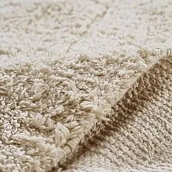 Ryijymatot - Sivia Natural Cotton Shaggy (beige)