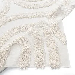 Ryijymatot - Sivota Natural Cotton Shaggy (luonnonvalkoinen)