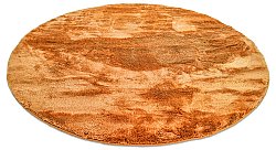 Pyöreä matot - Aranga Super Soft Fur (oranssi)