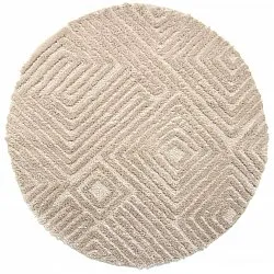 Pyöreä matot - Monti (beige)