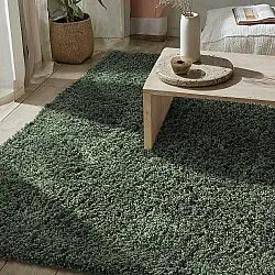 Ryijymatot - Combarro Solid Cotton Shaggy (vihreä)
