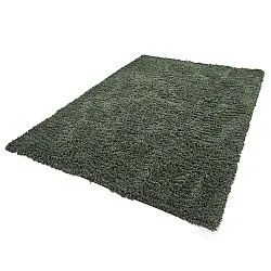 Ryijymatot - Combarro Solid Cotton Shaggy (vihreä)