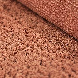 Ryijymatot - Combarro Solid Cotton Shaggy (vaalea oranssi)