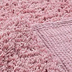 Ryijymatot - Combarro Solid Cotton Shaggy (vaaleanpunainen)