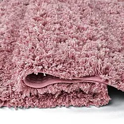 Ryijymatot - Combarro Solid Cotton Shaggy (vaaleanpunainen)
