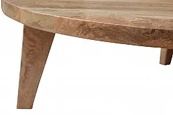 Sohvapöytä - Vintage - 65 cm round (luonto)