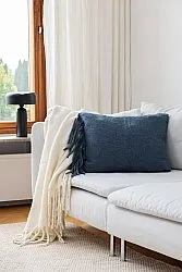 Tyynynpäällinen villasekoite - Samantha (sininen)