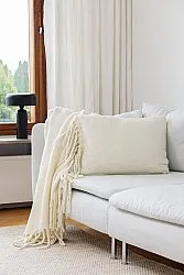 Tyynynpäällinen villasekoite - Samantha (offwhite)