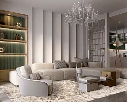 Wilton-matto - Denizli (beige)