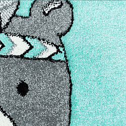 Lastenmatto - Bueno Indian Bear (turkoosi)