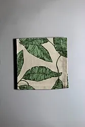 Lautasliinat 4kpl - Leaves (vihreä)