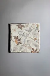 Lautasliinat 4kpl - Sollan (beige)