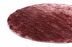 Pyöreä matot - Shaggy Luxe (coral pink)