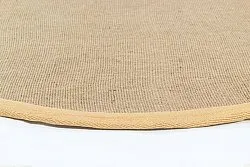 Pyöreä matot (sisal) - Agave (kevyt taupe)