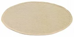 Pyöreä matot (sisal) - Agave (taupe)