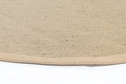 Pyöreä matot (sisal) - Agave (taupe)