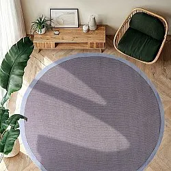 Pyöreä matot (sisal) - Agave (harmaa)