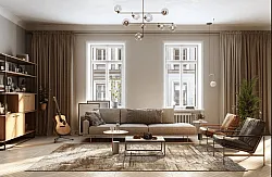 Wilton-matto - Kebira (beige)
