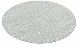 Pyöreä matot - Snowshill (harmaa/valkoinen)