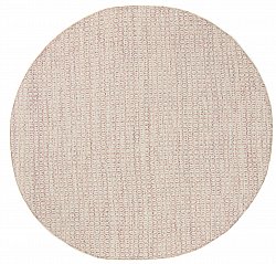 Pyöreä matot - Snowshill (vaaleanpunainen/valkoinen)