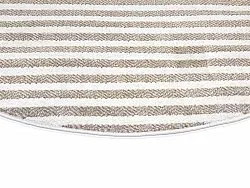 Pyöreä matot - Indoor/Outdoor Baldwin (cream/beige)