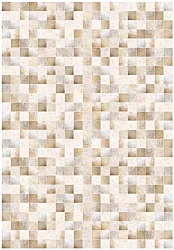 Wilton-matto - Trapani (beige/valkoinen)
