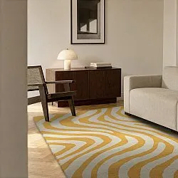 Villamatto - Aiz Hand Tufted Wool Premium (keltainen)