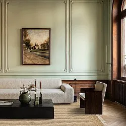 Villamatto - Arbil (beige/valkoinen)
