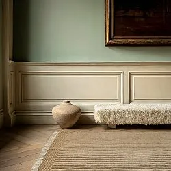 Villamatto - Arbil (beige/valkoinen)