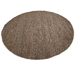 Pyöreät matot - Avafors Wool Bubble (ruskea/beige)