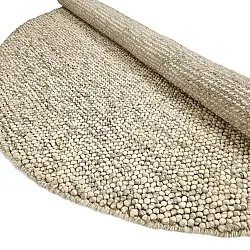 Pyöreät matot - Avafors Wool Bubble (harmaa/beige)