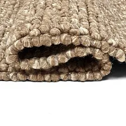 Villamatto - Avafors Wool Bubble (vaaleanruskea/valkoinen)