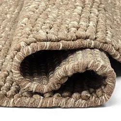 Pyöreät matot - Avafors Wool Bubble (vaaleanruskea/valkoinen)