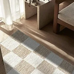 Villamatto - Dundee (beige/valkoinen)