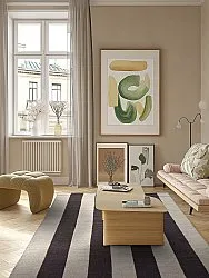 Villamatto - Garine (musta/beige)