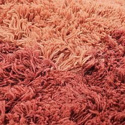 Villamatto - Khenifra Handknot Wool Premium (oranssi/punainen)
